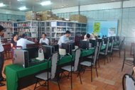 Ban Quản lý Dự án BMGF-VN  lắp đặt máy tính tại Thư viện tỉnh Đồng ...