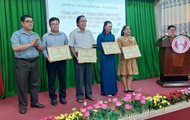 Nhóm tác giả Thư viện tỉnh Đồng Tháp đạt giải tại cuộc thi viết về ...