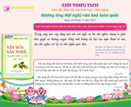 Giới thiệu sách chủ đề "Bác Hồ với Văn hóa - Văn nghệ"