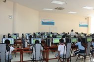 Thư viện Tỉnh hỗ trợ máy tính thi giải toán Violympic cấp Thành phố