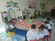 Trường tiểu học Phan Chu Trinh tổ chức ngoại khóa tại Thư viện Tỉnh