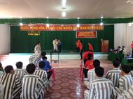 Hoạt động chào mừng ngày Gia đình Việt Nam tại Trại giam Cao Lãnh