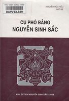 Cụ phó bảng Nguyễn Sinh Sắc