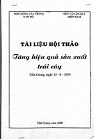 Tài Liệu Hội Thảo-Tăng Hiệu Quả Sản Xuất Trái Cây