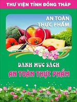 Danh mục giới thiệu sách "An toàn thực phẩm"